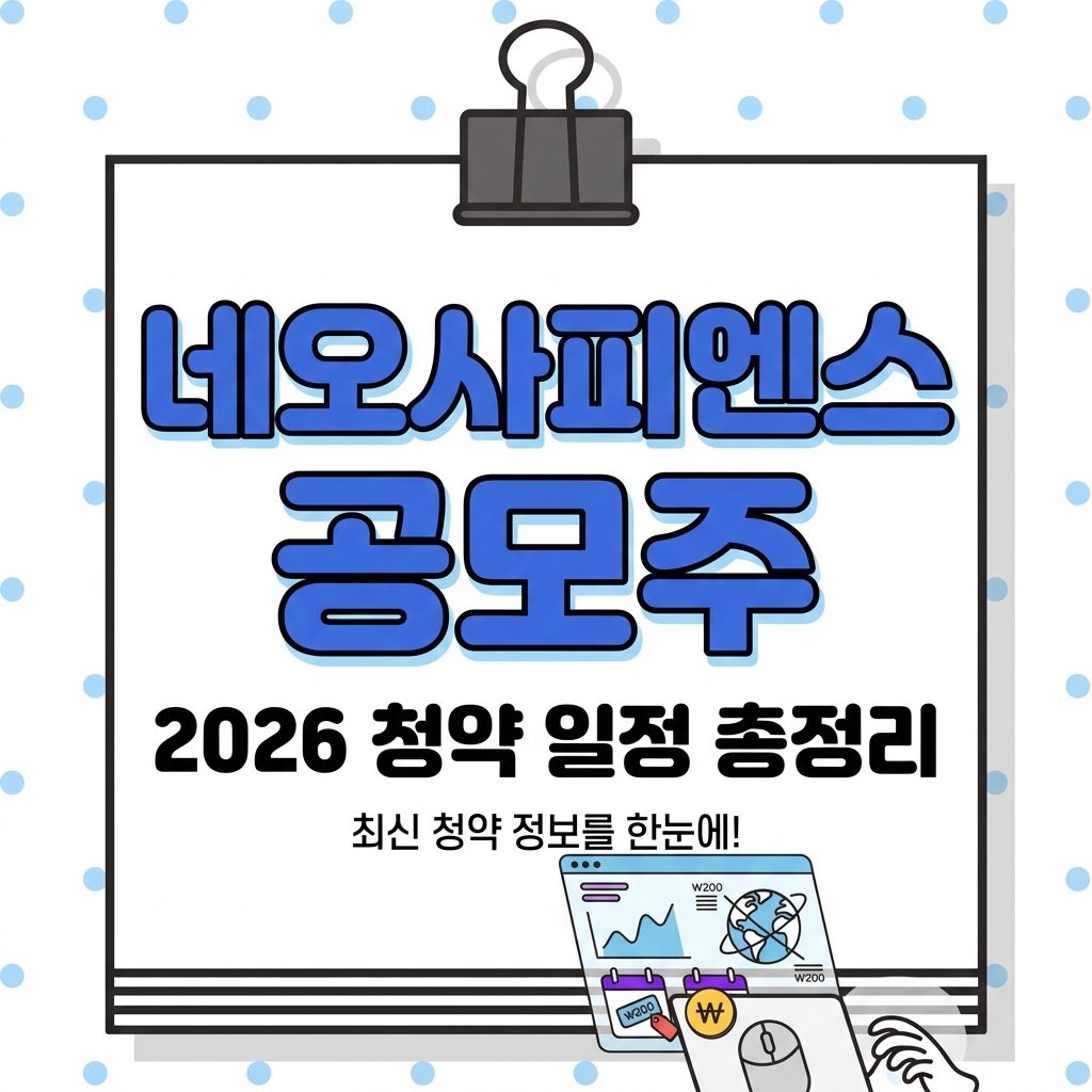 네오사피엔스 공모주